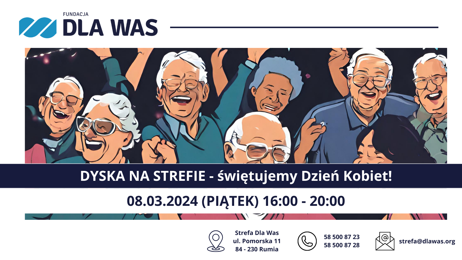 Dyska na Strefie dla seniorów edycja marcowa!