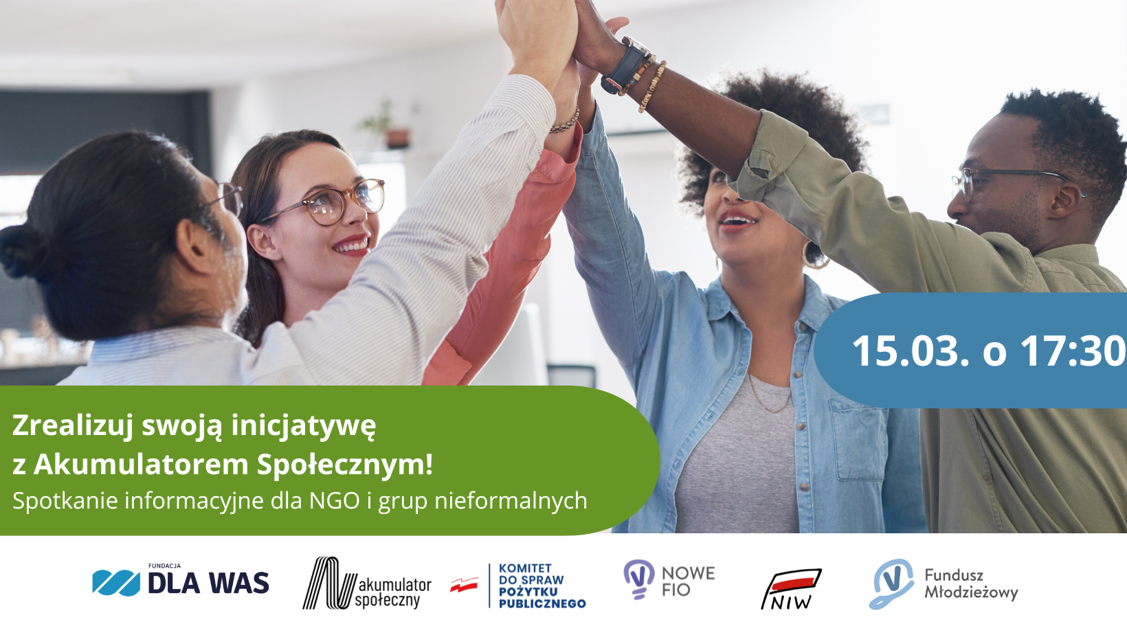Zapraszamy na spotkanie informacyjne dotyczące Akumulatora Społecznego!